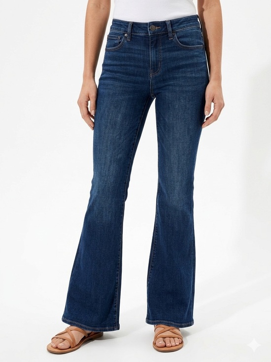 American Eagle Outfitters Denim - American Eagle Outfitters Womens Low Rise Flare Jeans Size 2